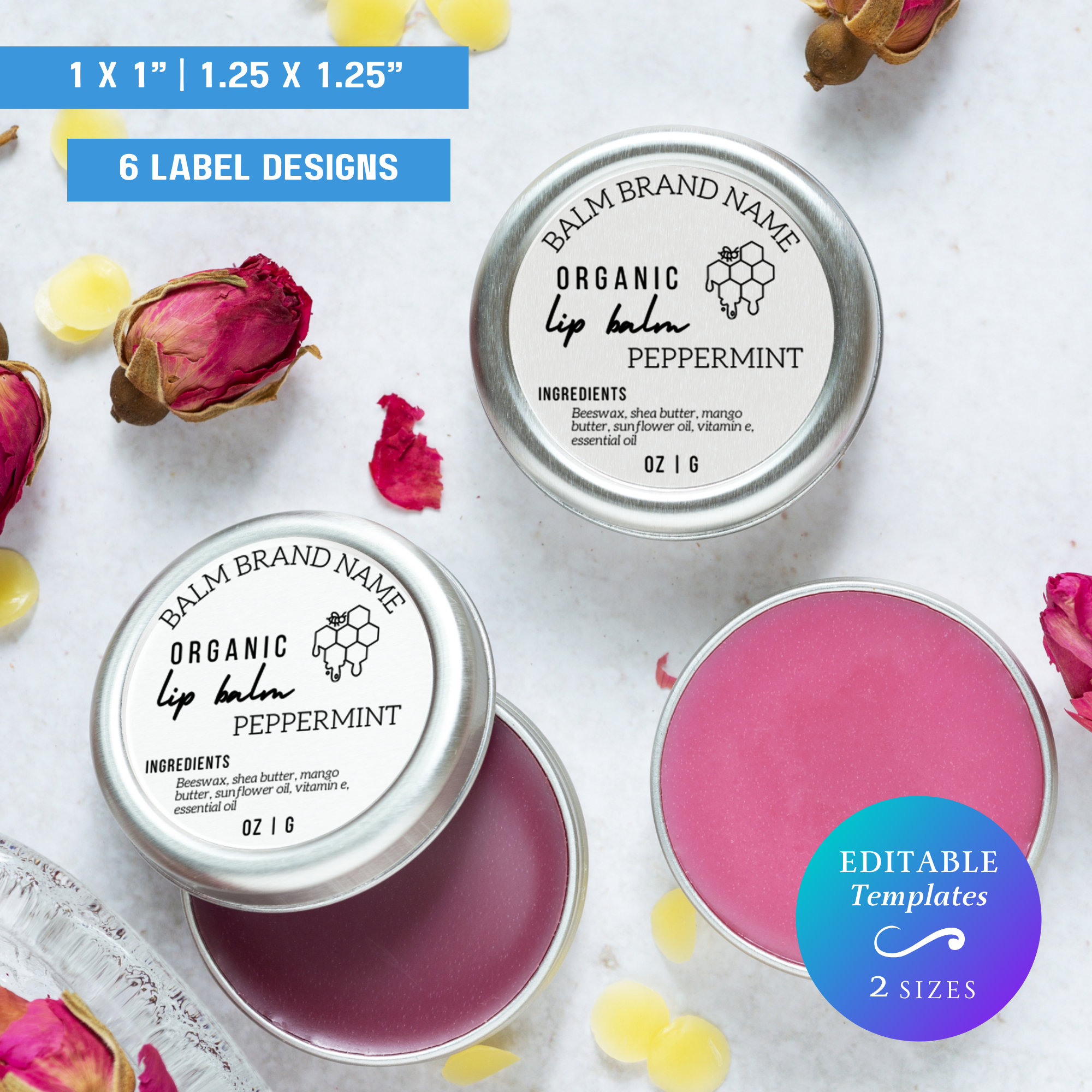 handgemaakte lippenbalsems