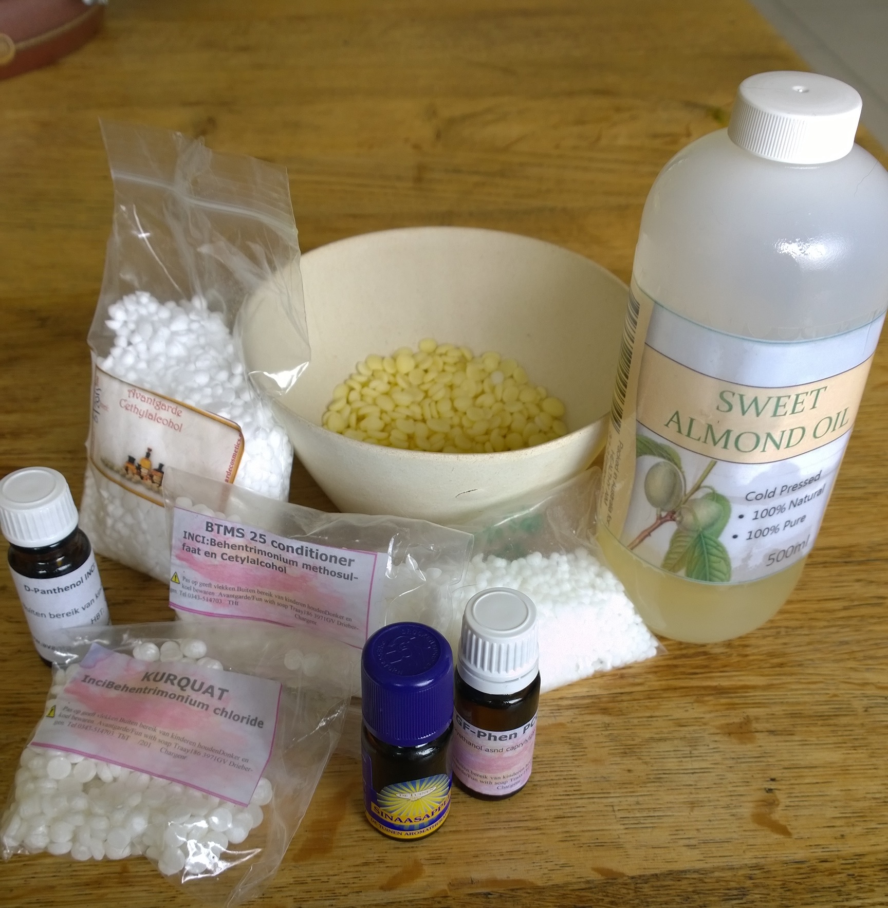 zelf verzorgingsproducten maken