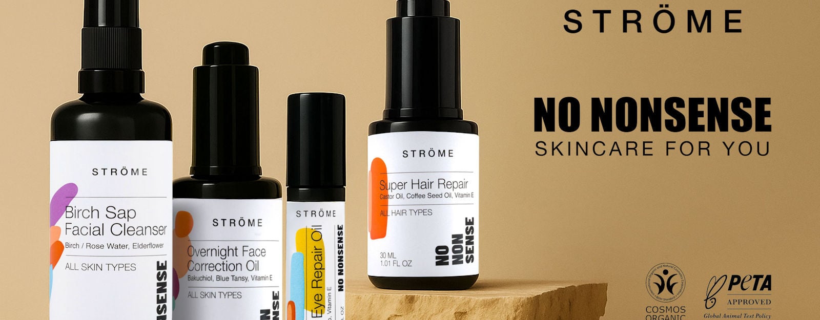 natuurlijke biologische verzorgingsproducten