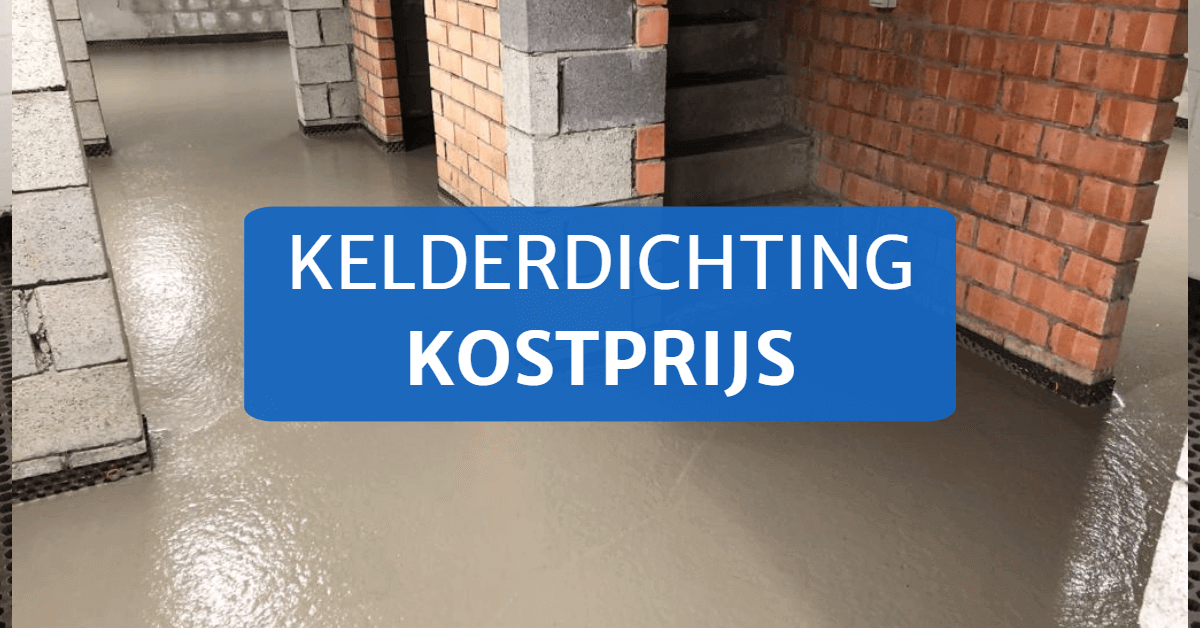 kelder waterdicht maken prijs